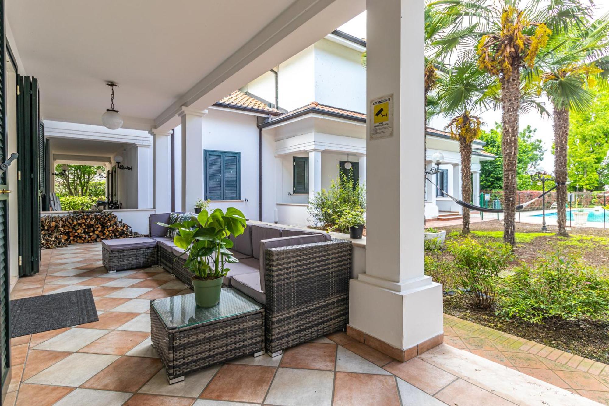 Villa Petrone - Luxury Home Tra Bologna E Modena - Wi-Fi, Biliardo, Jacuzzi E Piscina Nonantola Exterior foto